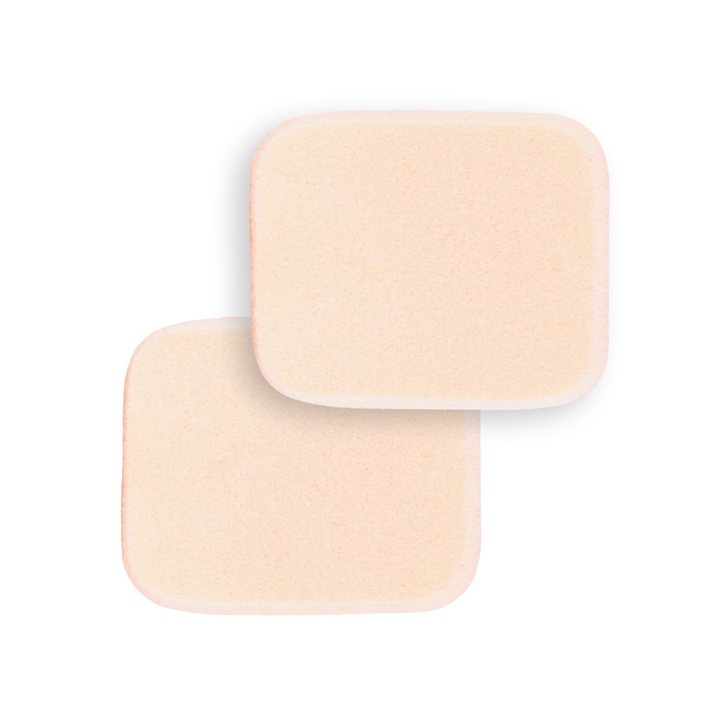 Rectangular Powder Sponge 2 Pcs