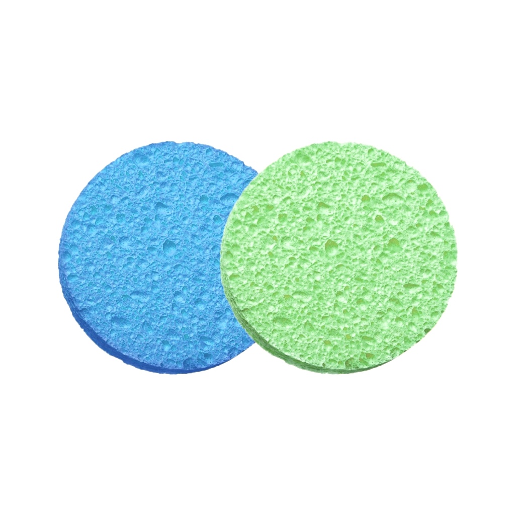 Cleansing Sponge Round 2 Pcs