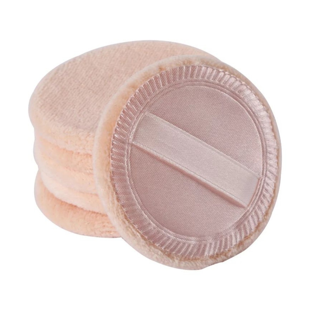 Round Loose Powder Sponge 2 Pcs