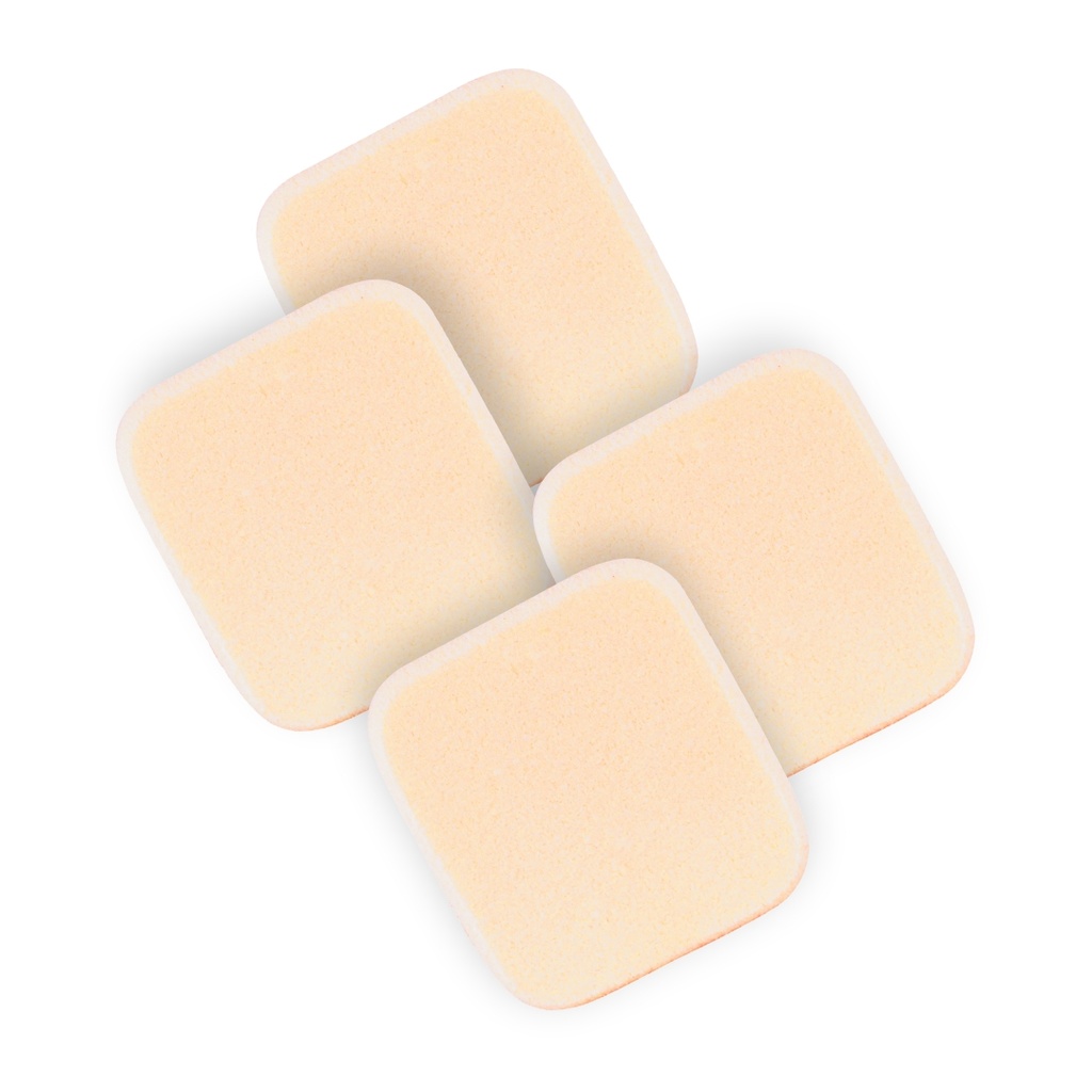 Rectangular Powder Sponge 4 Pcs