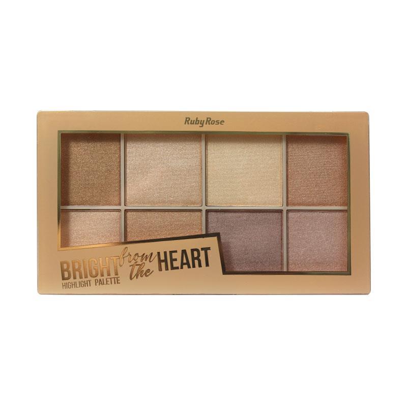 Bright From The Heart Highlighter Palette