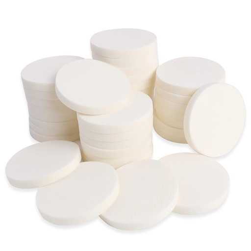 [HB-329-85] Round Powder Sponge 12 Pcs